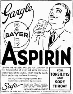 Bayer Aspirin 1926